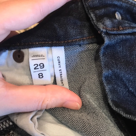 LOFT Dark Jeans - Picture 3 of 3